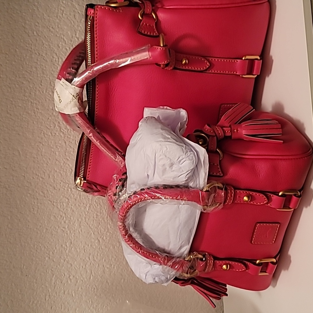 DOONEY AND BOURKE Pink Designer Handbag NWT (BRAND NEW) - Picture 9 of 10